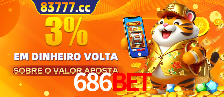 Promoção para baixar e instalar o aplicativo do cassino 686BET. O banner oferece uma recompensa de R1aR1aR8, com a imagem de uma cobra sobre moedas de ouro.