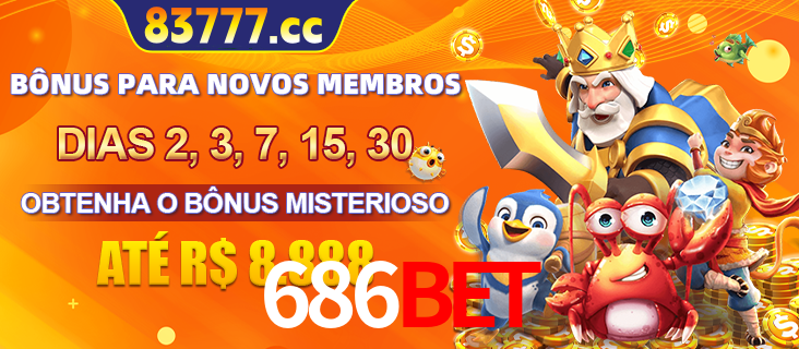 Anúncio dos benefícios para Membro VIP Sênior na plataforma 686BET, incluindo bônus promocionais, semanais e mensais, ilustrado com o personagem Fortune Tiger.